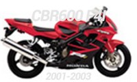2001-2003 Honda CBR600 F4i Carenados