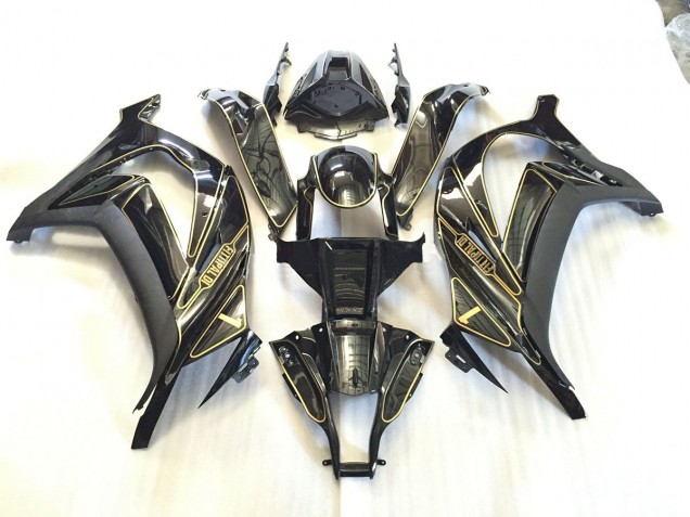 Adorno Dorado 2011-2015 Kawasaki ZX10R Carenados Moto