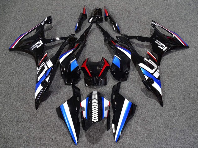 Alienígena Azul & Blanco 2009-2014 BMW S1000RR Carenados Moto