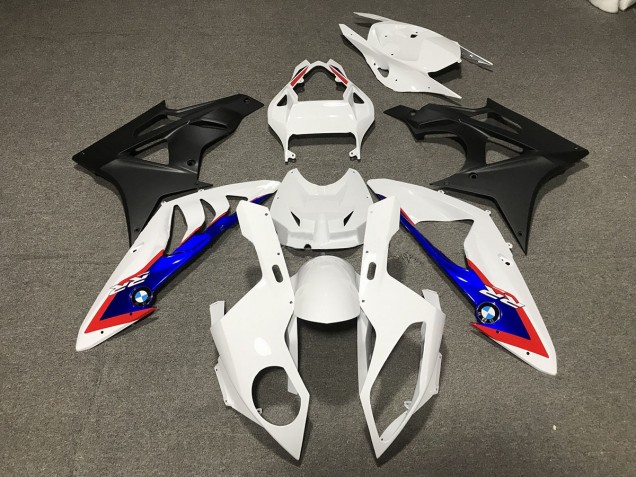 Alienígena Azul & Blanco 2009-2014 BMW S1000RR Carenados Moto