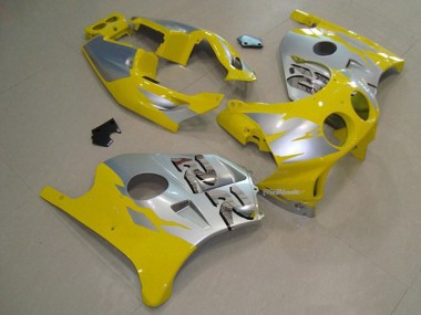 Amarillo Plata 1990-1998 Honda CBR250RR Carenados Moto