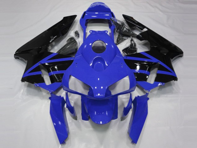 Azul Brillante 2003-2004 Honda CBR600RR Carenados Moto