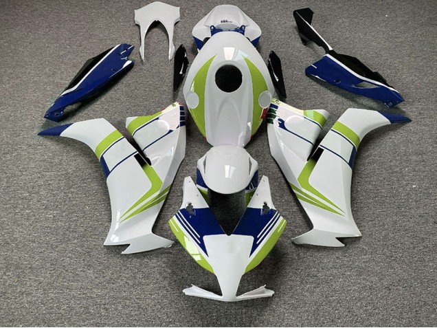 Azul Brillante & Amarillo De Alta Visibilidad 2012-2016 Honda CBR1000RR Carenados Moto