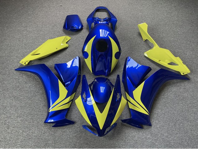 Azul Brillante & Bronceado Desierto 2012-2016 Honda CBR1000RR Carenados Moto