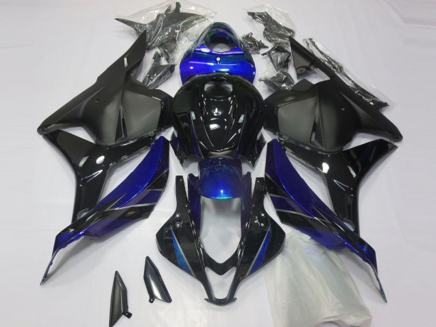Azul Brillante & Negro 2009-2012 Honda CBR600RR Carenados Moto