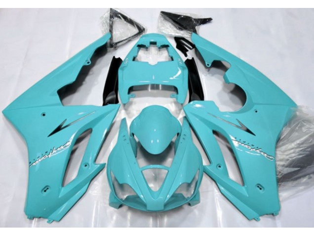 Azul Claro 2006-2008 Triumph Daytona 675 Carenados Moto