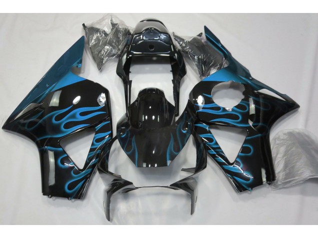 Azul Claro Llama 2002-2003 Honda CBR954RR Carenados Moto