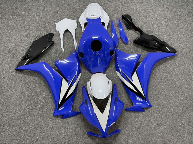 Azul Con Blanco 2012-2016 Honda CBR1000RR Carenados Moto