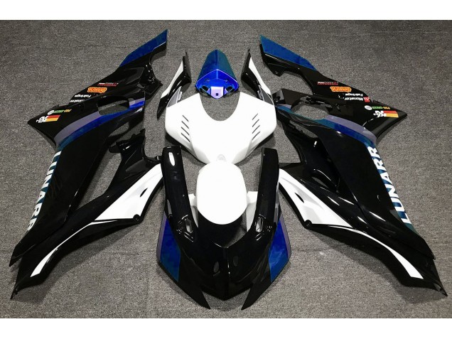 Azul Oscuro Personalizado 2017-2021 Yamaha R6 Carenados Moto