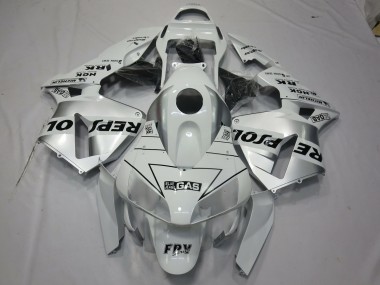 Blanco Plata Repsol 2003-2004 Honda CBR600RR Carenados Moto