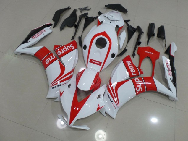 Blanco Supremo 2012-2016 Honda CBR1000RR Carenados Moto