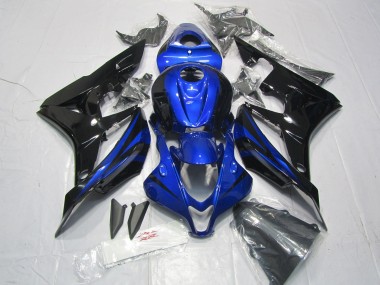 Brillo Azul Profundo 2007-2008 Honda CBR600RR Carenados Moto
