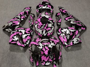 Camuflaje & Rosa Claro 2005-2006 Honda CBR600RR Carenados Moto