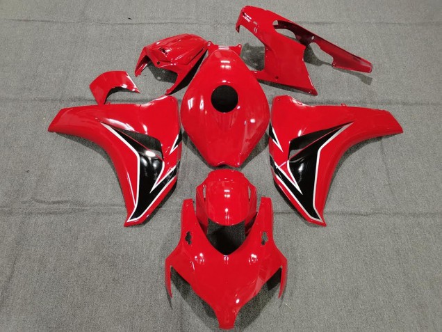 Diseño De Estilo Rojo Negro OEM 2008-2011 Honda CBR1000RR Carenados Moto