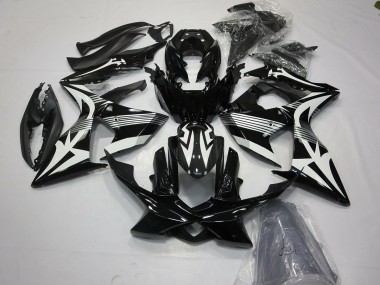 En Blanco & Negro 2009-2016 Suzuki GSXR 1000 Carenados Moto