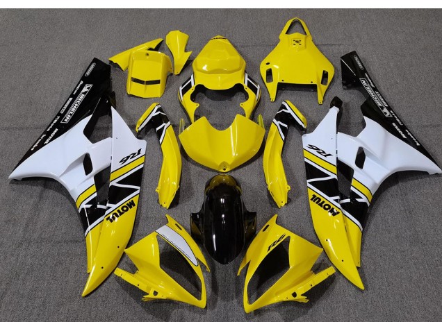Estilo Amarillo OEM 2006-2007 Yamaha R6 Carenados Moto