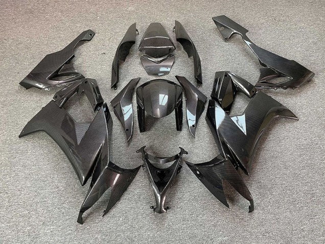 Estilo Fibra De Carbono 2008-2010 Kawasaki ZX10R Carenados Moto