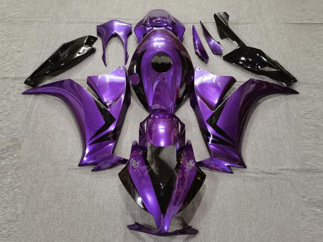 Estilo Morado & Negro 2012-2016 Honda CBR1000RR Carenados Moto