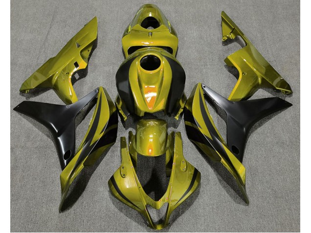 Estilo Verde Oliva OEM 2007-2008 Honda CBR600RR Carenados Moto