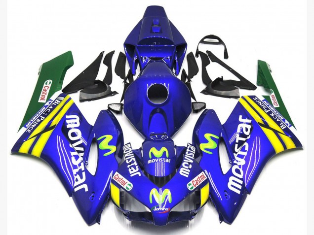 Estrella De Cine Verde 2004-2005 Honda CBR1000RR Carenados Moto