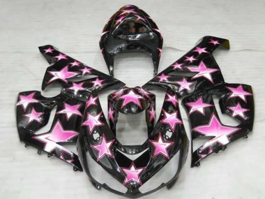 Estrella Rosa 2005-2006 Kawasaki ZX6R Carenados Moto