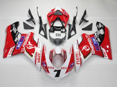 Ficc 2007-2014 Ducati 848 1098 1198 Carenados Moto