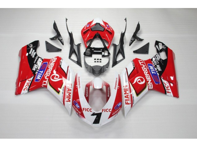 Ficc 2007-2014 Ducati 848 1098 1198 Carenados Moto