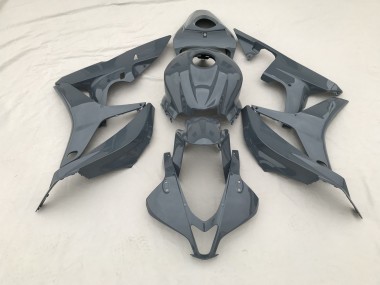 Gris Oscuro 2007-2008 Honda CBR600RR Carenados Moto