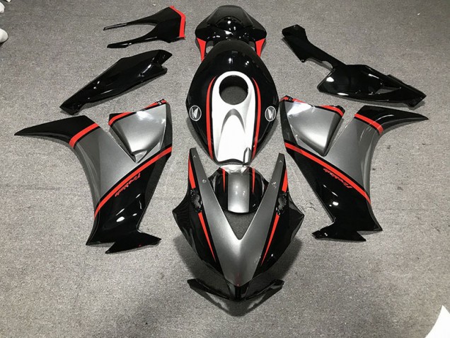 Gris Plomizo 2012-2016 Honda CBR1000RR Carenados Moto