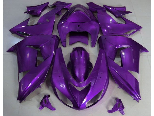 Liso Morado 2006-2007 Kawasaki ZX10R Carenados Moto