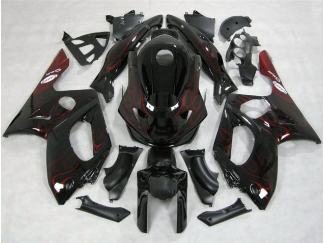 Llama Roja 1998-2007 Yamaha YZF600 Carenados Moto