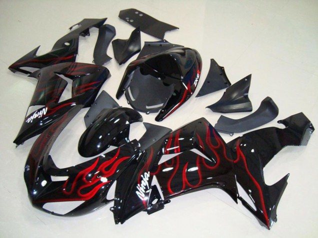 Llama Roja 2006-2007 Kawasaki ZX10R Carenados Moto