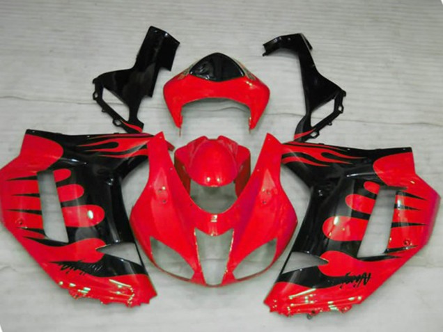Llama Roja 2007-2008 Kawasaki ZX6R Carenados Moto