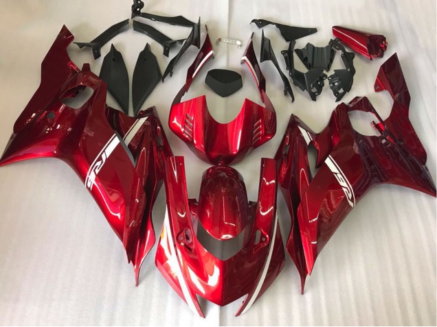 Manzana De Caramelo Roja 2017-2021 Yamaha R6 Carenados Moto