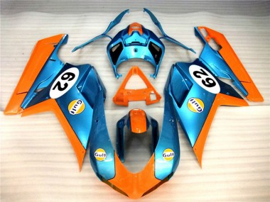 Mate Gulf 2007-2014 Ducati 848 1098 1198 Carenados Moto