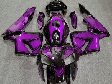 Morado Oscuro 2005-2006 Honda CBR600RR Carenados Moto
