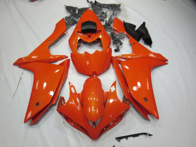 Naranja Brillante 2007-2008 Yamaha R1 Carenados Moto