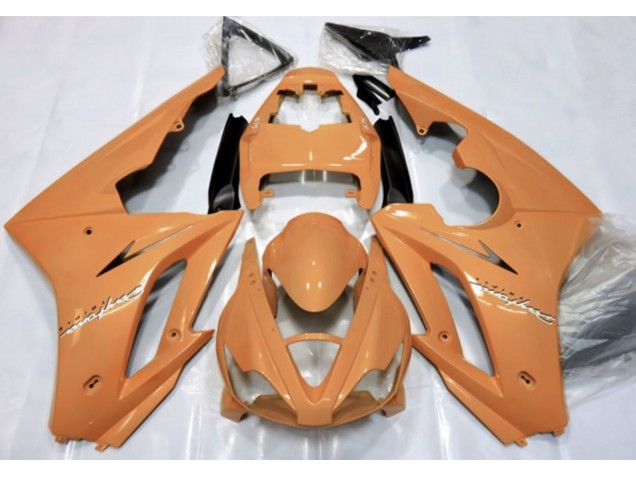 Naranja Claro 2006-2008 Triumph Daytona 675 Carenados Moto