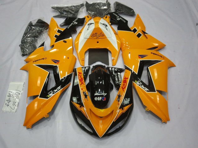 Naranja Especial 2006-2007 Kawasaki ZX10R Carenados Moto