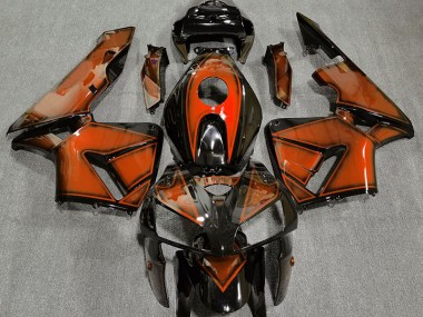 Naranja Intenso 2005-2006 Honda CBR600RR Carenados Moto