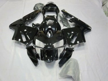 Negro Brillante 2003-2004 Honda CBR600RR Carenados Moto