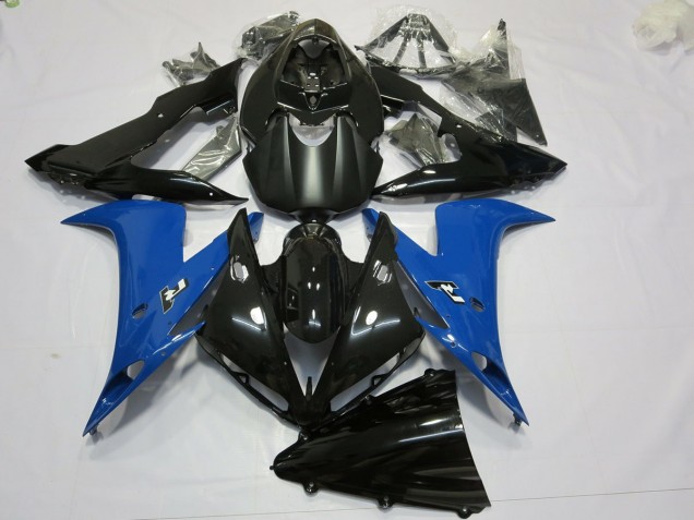Negro Mate 2004-2006 Yamaha R1 Carenados Moto