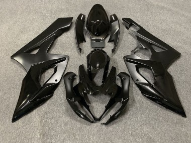 Negro Mate & Negro Brillante 2005-2006 Suzuki GSXR 1000 Carenados Moto
