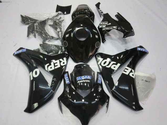 Negro Repsol 2008-2011 Honda CBR1000RR Carenados Moto