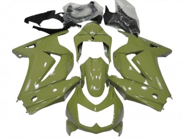 Oliva Brillante 2008-2012 Kawasaki Ninja 250 Carenados Moto