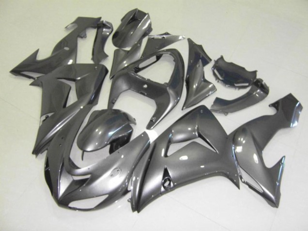 Plata Brillo 2006-2007 Kawasaki ZX10R Carenados Moto