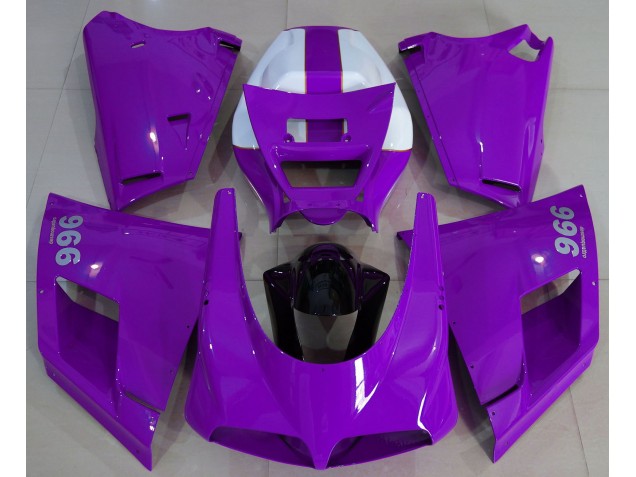 Púrpura Brillante 1993-2005 Ducati 996 748 916 998 Carenados Moto