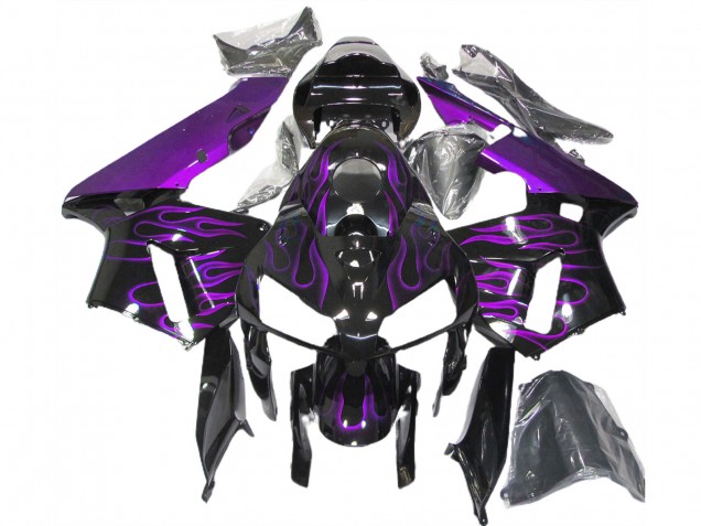 Púrpura Llama 2005-2006 Honda CBR600RR Carenados Moto