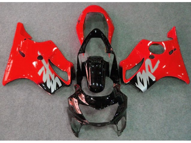 Rojo Brillante 1999-2000 Honda CBR600 F4 Carenados Moto