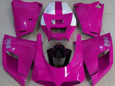 Rosa Brillante 1993-2005 Ducati 996 748 916 998 Carenados Moto